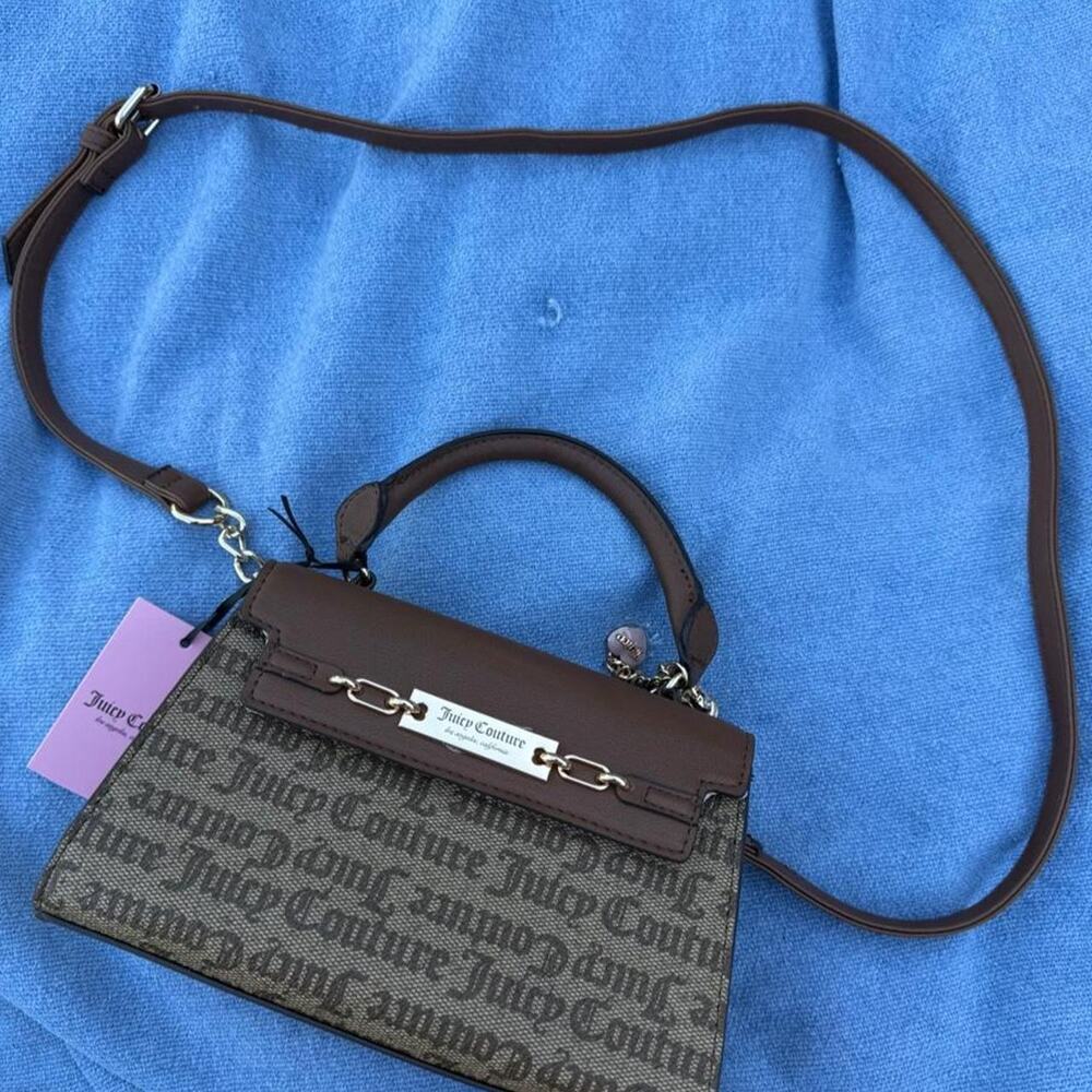 Juicy couture mini top handle Crossbody Bag Y2K vintage 2000s fashion